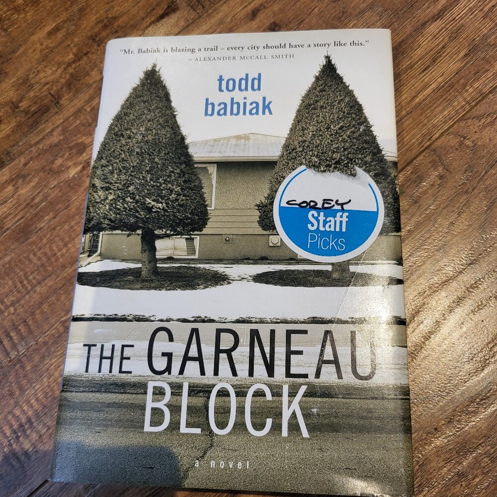 🔥2 Books for $7🔥 Hardcover Book The Garneau Block by Todd Babiak